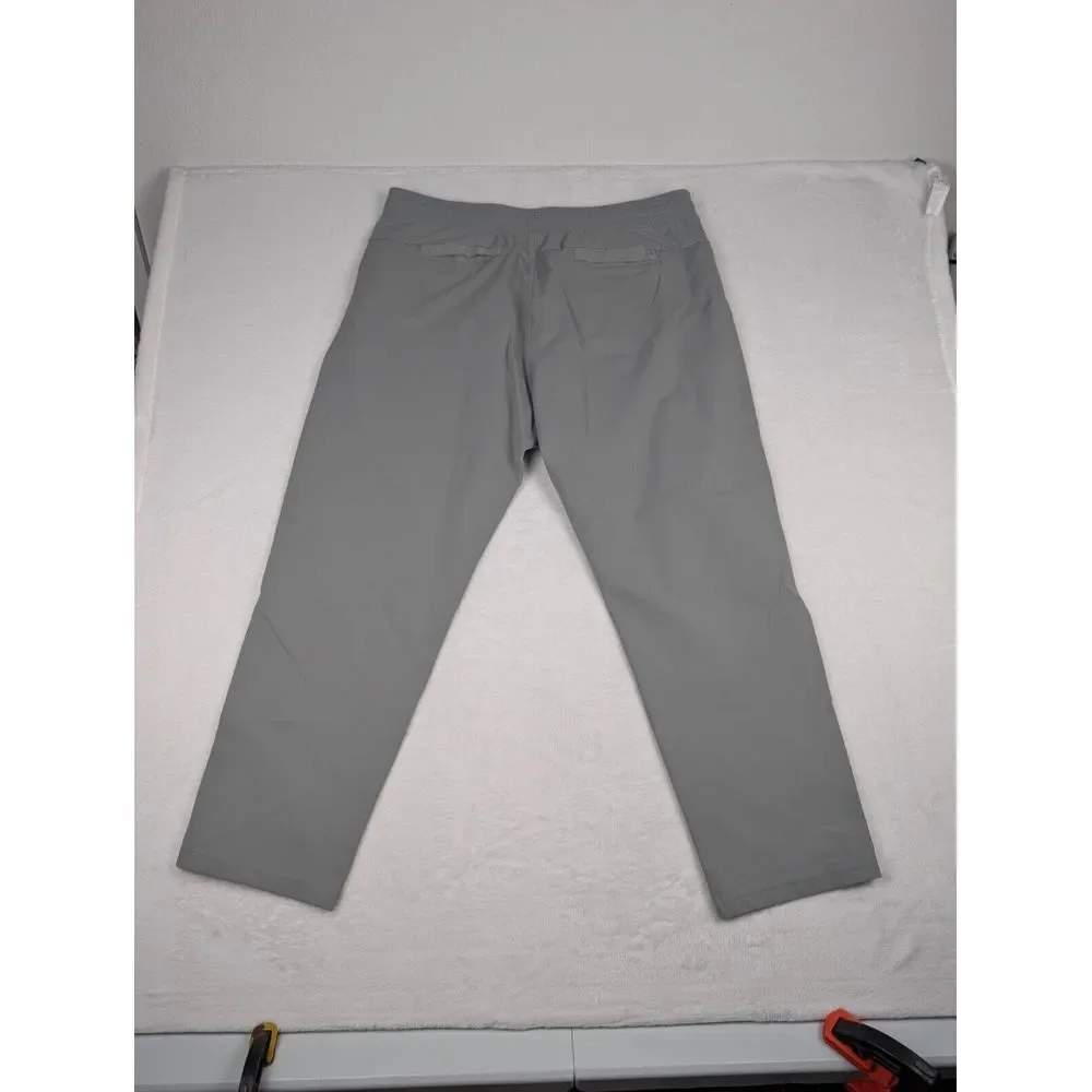 Public Rec Daymaker All Day Everyday Pants Mens 40/32 Gray Drawstring Performanc